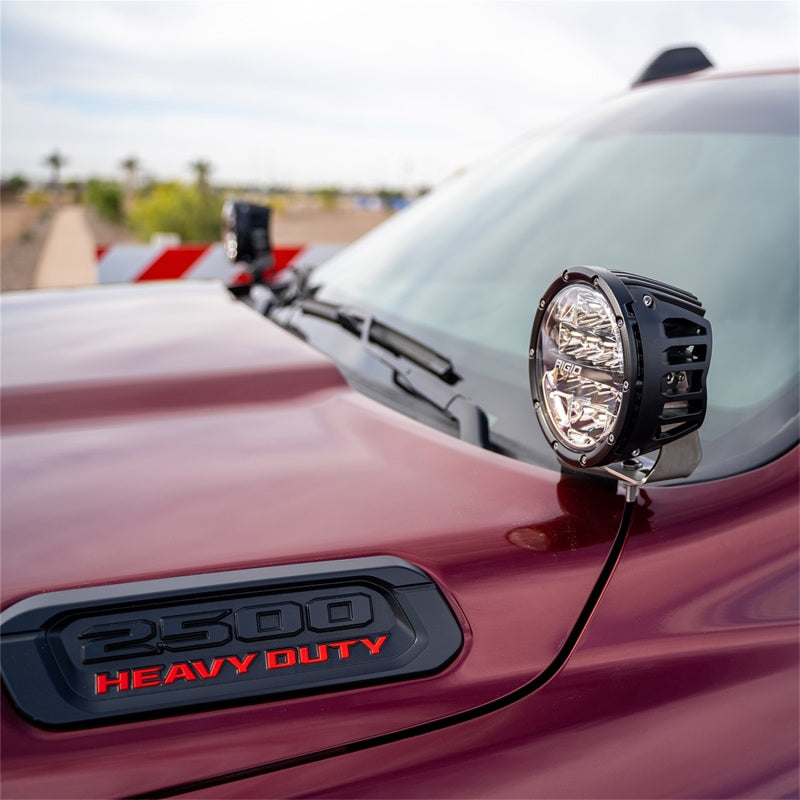 Rigid Industries 2019+ Dodge Ram 2500/3500 A-Pillar LED Light Mounts 46719 46719 Photo - Primary