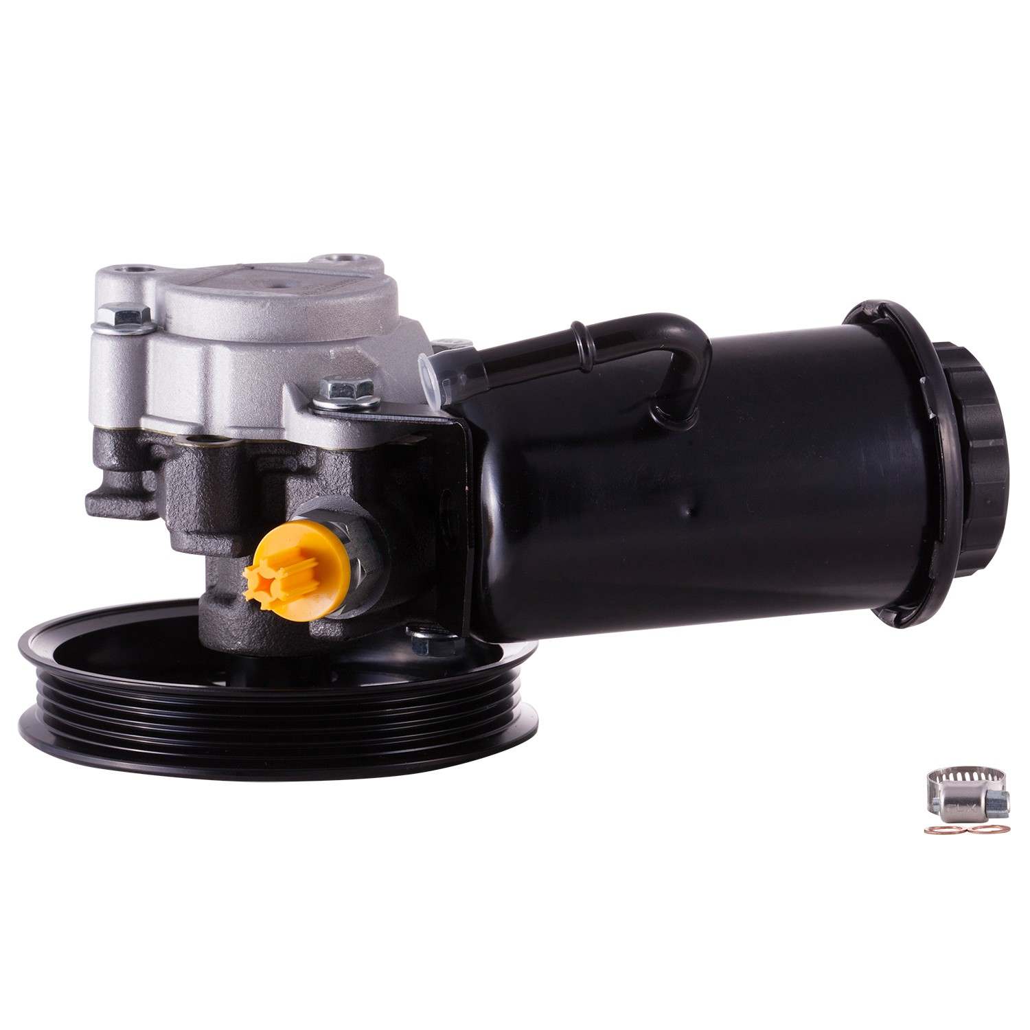 PWR New Power Steering Pump With Pulley and Reservoir 60-5098PR