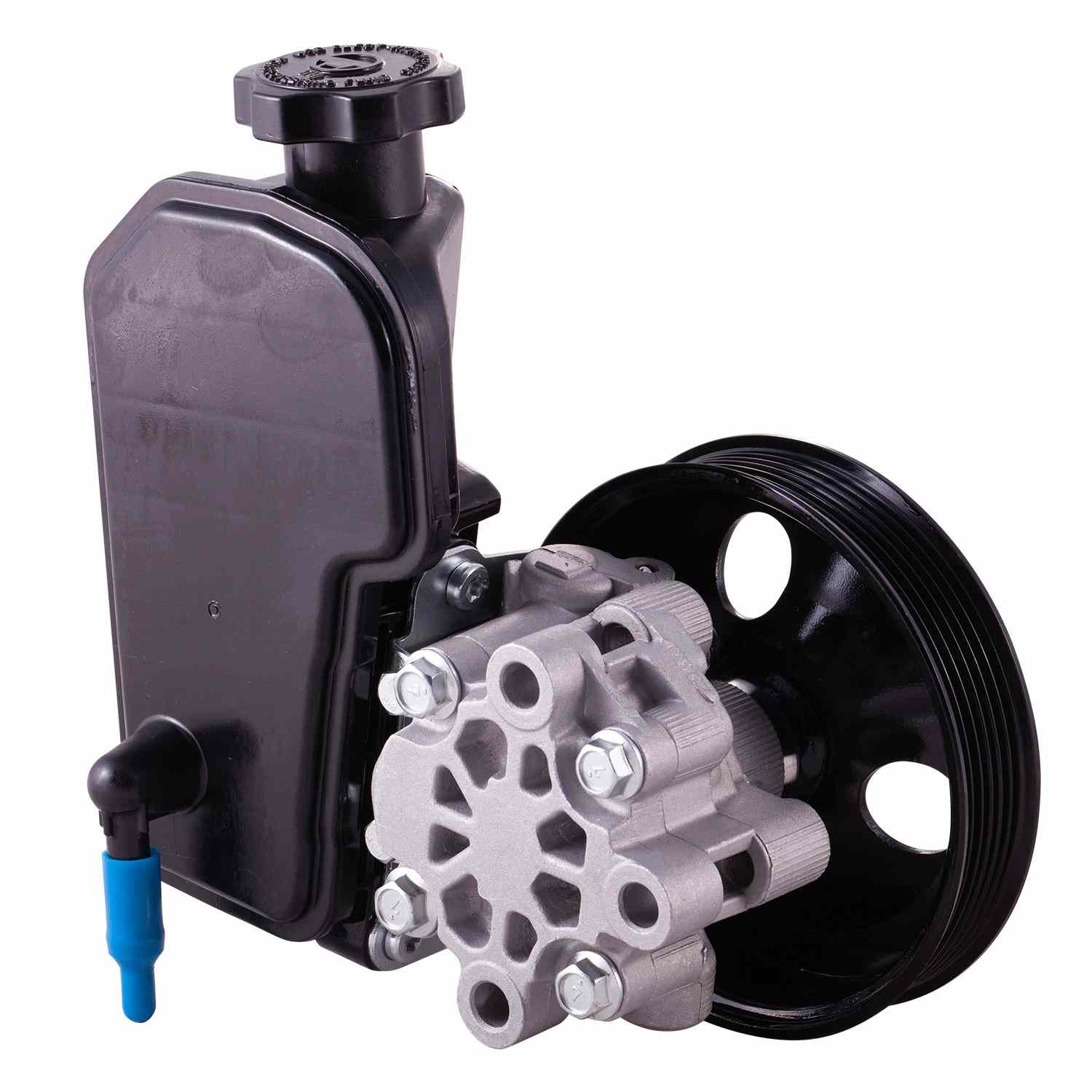 PWR New Power Steering Pump With Pulley and Reservoir 60-5116PR