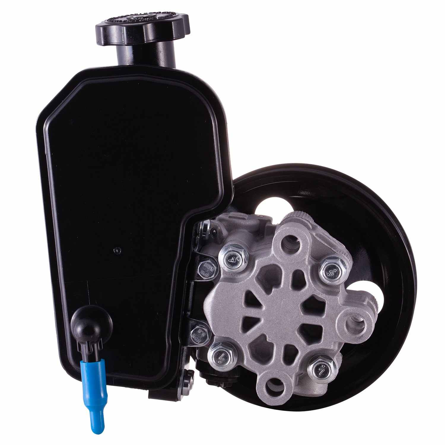 PWR New Power Steering Pump With Pulley and Reservoir 60-5116PR