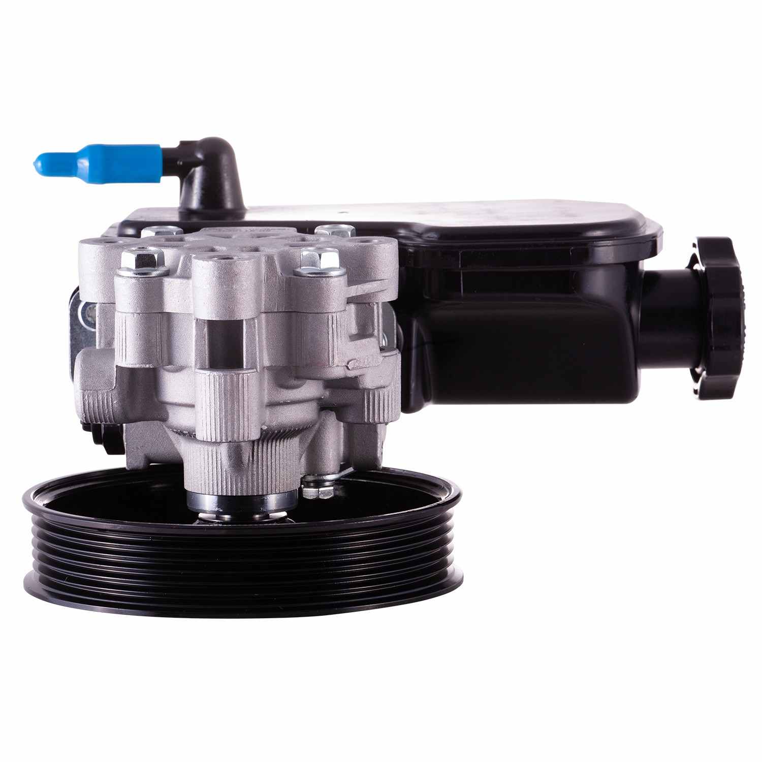 PWR New Power Steering Pump With Pulley and Reservoir 60-5116PR