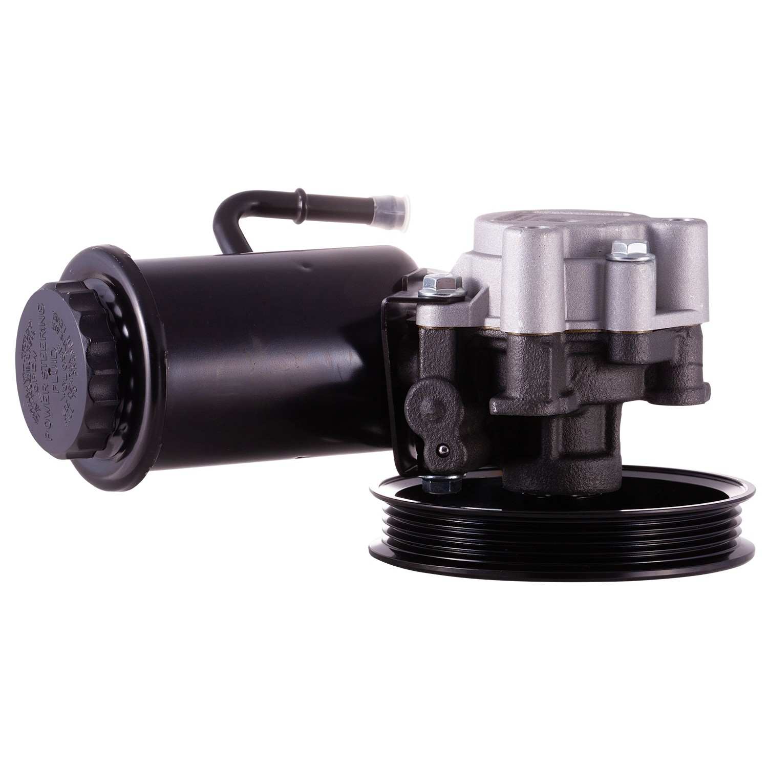 PWR New Power Steering Pump With Pulley and Reservoir 60-5140PR