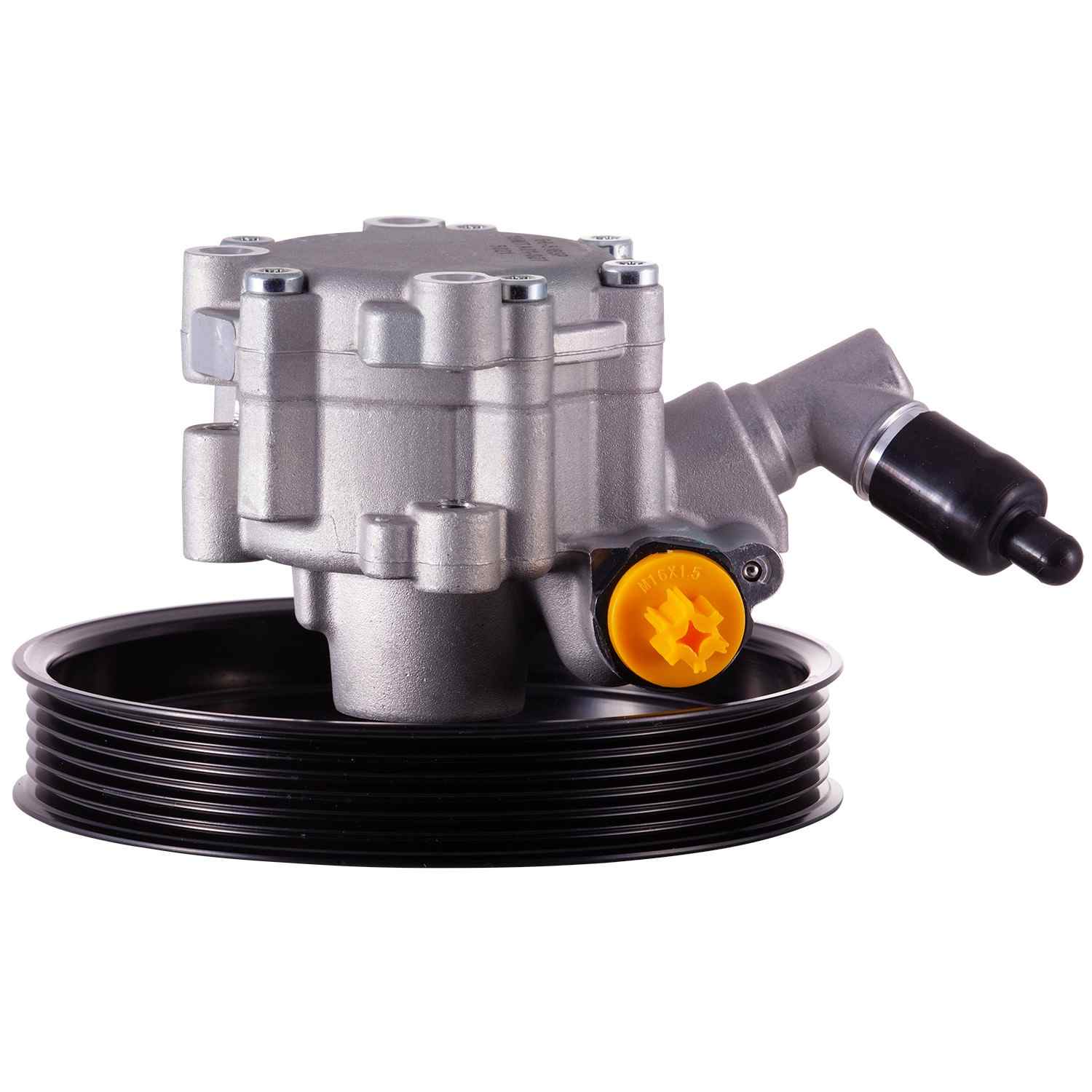 PWR New Power Steering Pump With Pulley and Reservoir 60-5163P