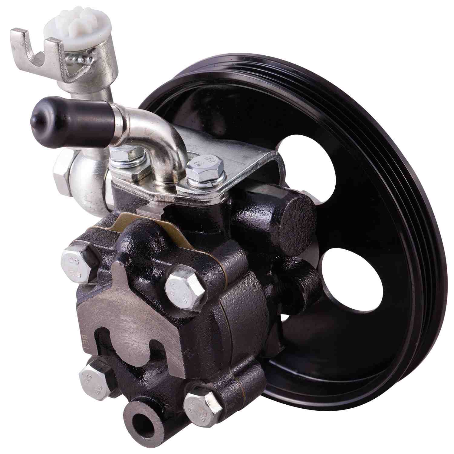 PWR New Power Steering Pump With Pulley and Reservoir 60-5300P