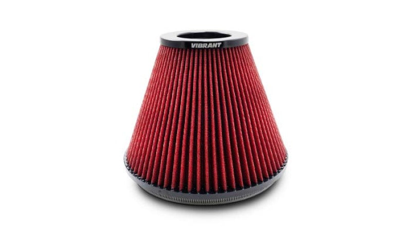 Vibrant 8.75in Inlet I.D. x 8.50in Height Bellmouth Velocity Stack Classiic Performance Air Filter 10962 10962 Photo - Primary