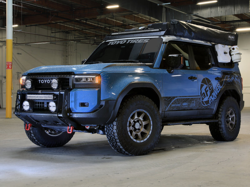 aFe 24-25 Toyota Land Cruiser (J250) POWER Terra Guard Bull Bar 79-27021 79-27021 Photo - Mounted