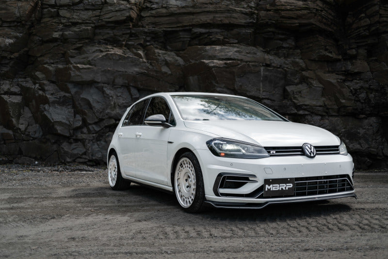 MBRP 15-19 VW Golf R MK7/MK7.5 3in T304 Cat Back Exhaust w/ Carbon Fiber Tips S46033CF S46033CF Photo - out of package