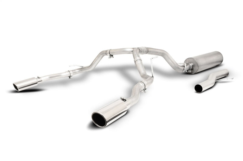 Gibson 21-22 GMC Yukon XL Denali/Suburban 6.2L 2/4wd Cat-Back Dual Split Exhaust - Stainless 65716 65716 Photo - Primary