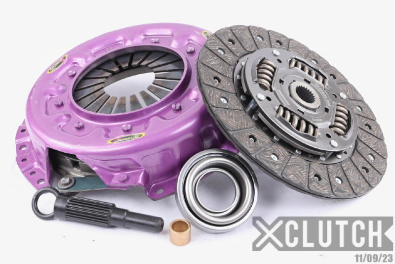 XCLUTCH 91-98 Nissan 180SX S13 2.0L Stage 1 Extra HD Sprung Organic Clutch Kit XKNI24003-1AX XKNI24003-1AX Photo - Primary