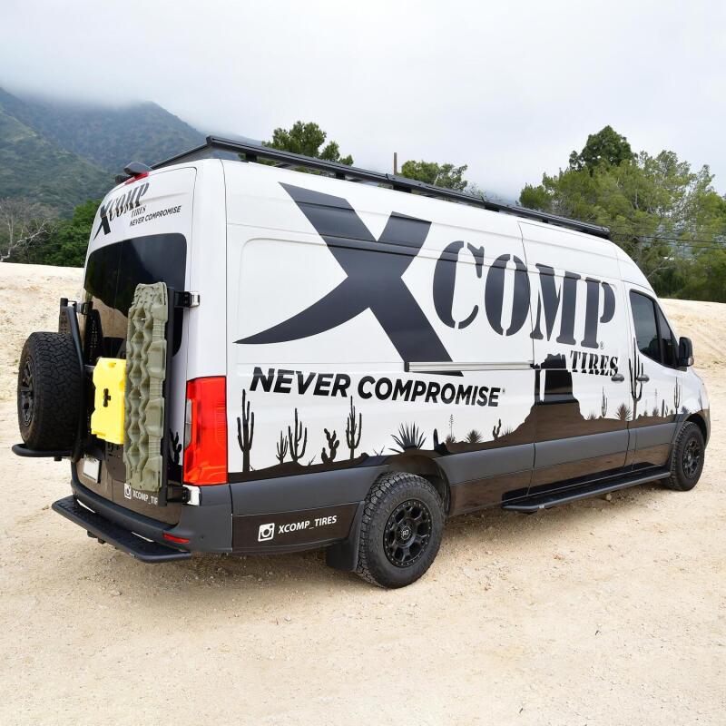 Westin 07-23 Mercedes-Benz Sprinter w/ 144in. Wheelbase Outlaw Nerf Step Bars - Textured Black 28-31035 28-31035 Photo - lifestyle view