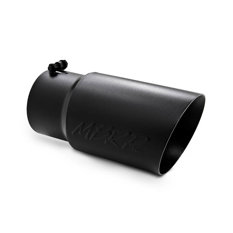 MBRP Tip 6in O.D. Dual Wall A ngled 5in inlet MBRT5074BLK T5074BLK Photo - Primary