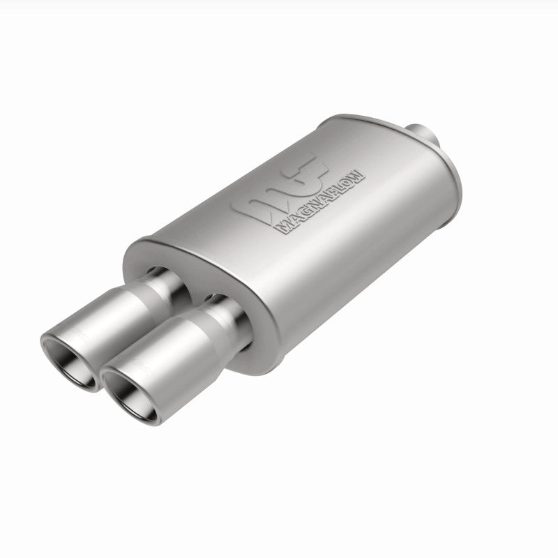 MagnaFlow 5" X 8" Oval Center/Dual Performance Muffler With Tip 14862 360 Degree Image Set