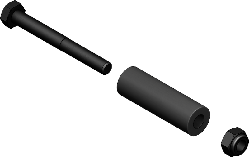 KFI Replacement SE Roller Kit - Verticle Standard RK-POM-VS RK-POM-VS Photo - Primary