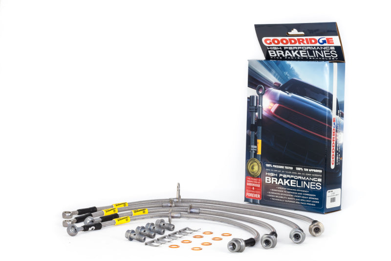 Goodridge 02/06-12 Toyota Avalon (All Models) SS Brake Line Kit 21066 21066 Photo - Primary