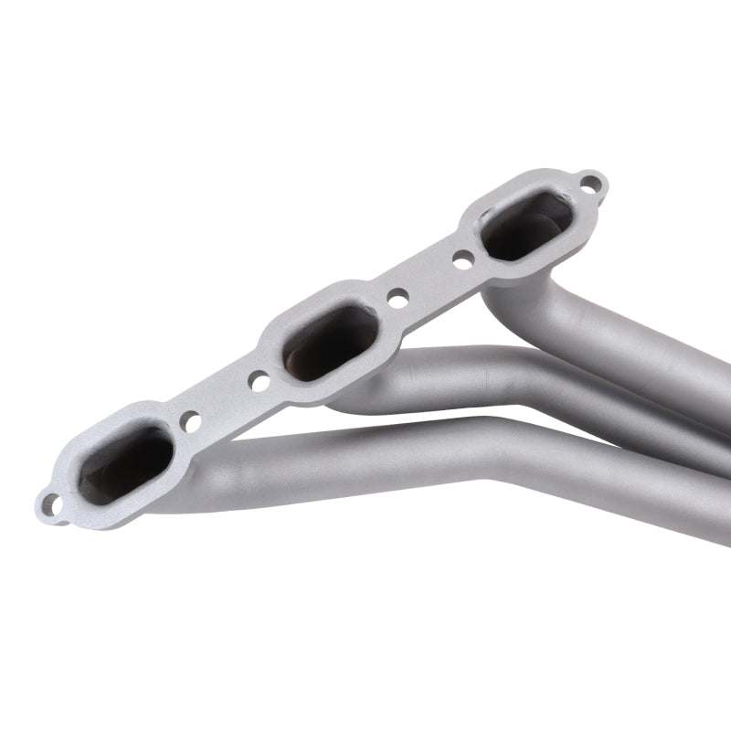 BBK 05-10 Dodge Challenger V6 Long Tube Exhaust Headers And Y Pipe And Converters - 1-5/8 Chrome 4055 4055 Photo - Unmounted