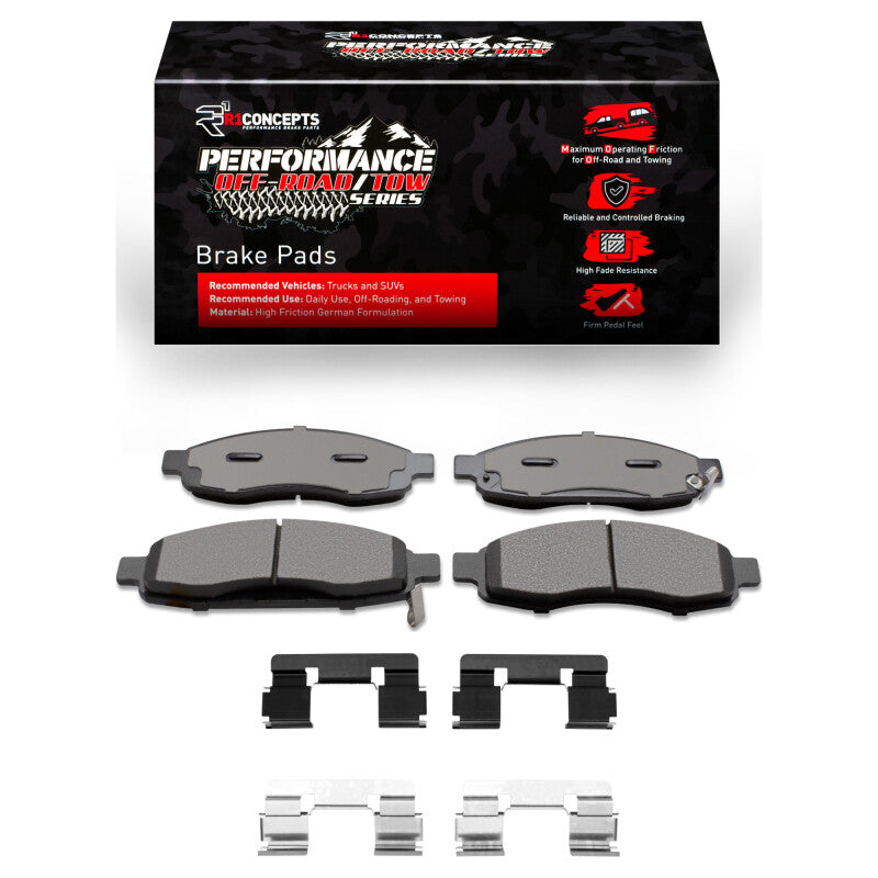 R1 Concepts RNC Off-Road/Tow Brake Pads Brakes, Rotors & Pads Brake Pads - Performance main image