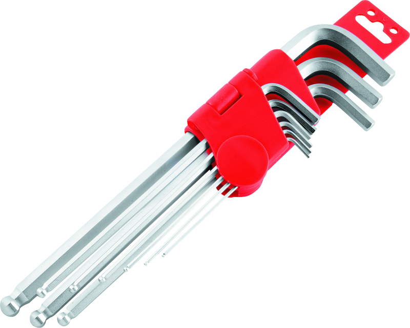 BikeMaster 9-pc Ball End Long Wrench Set - Metric 151579 151579 Photo - Primary