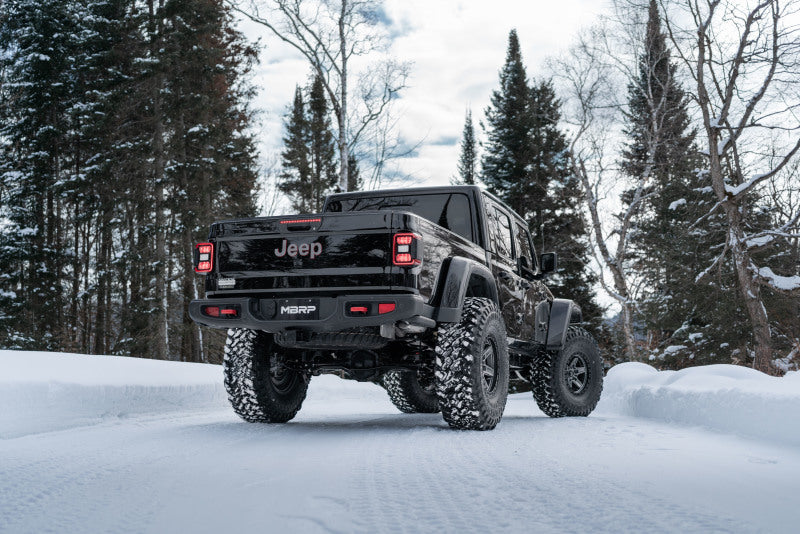 MBRP 21- Jeep Gladiator 3.0L Filter Back Exhaust MBRS6502409 S6502409 Photo - lifestyle view