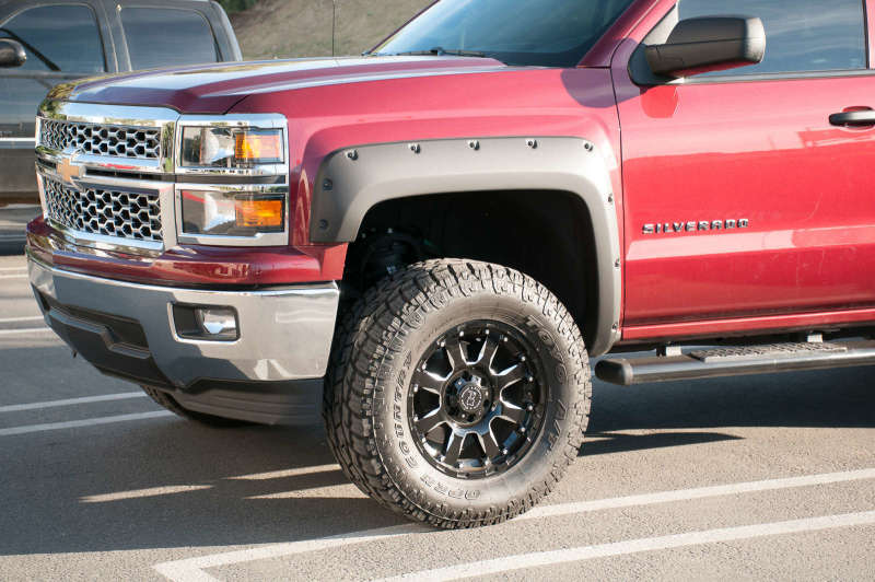 EGR 14+ Chev Silverado 5ft Bed Bolt-On Look Fender Flares - Set - Matte 791675 791675 Photo - Mounted