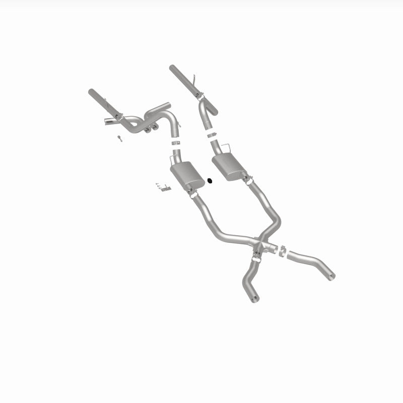 MagnaFlow Chevrolet Bel Air Street Series Crossmember-Back Performance Exhaust System 16596 360 Degree Image Set