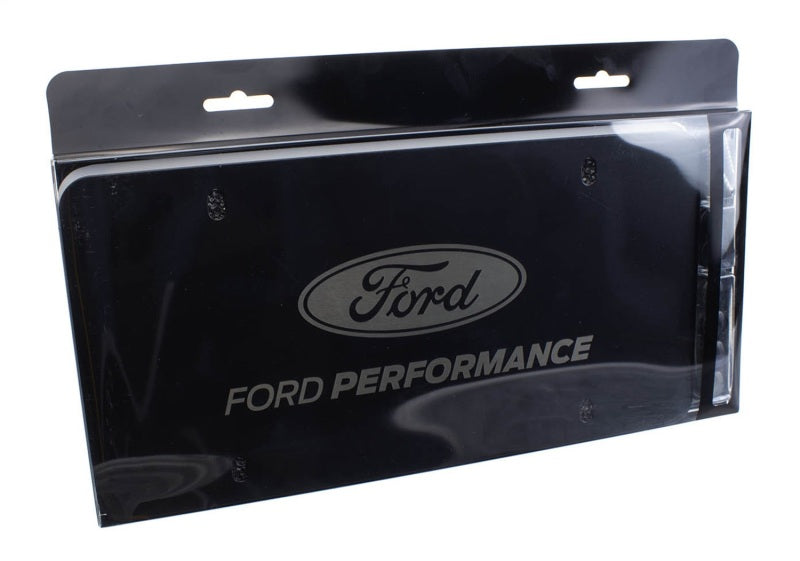 Ford Racing Black Stainless Steel Marque Plate M-1828-LB M-1828-LB Photo - Unmounted