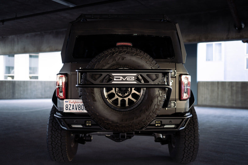 DV8 Offroad 21-23 Ford Bronco Spare Tire Guard & Accessory Mount TCBR-01 TCBR-01 Photo - Unmounted