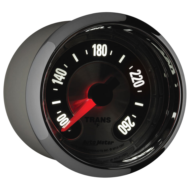 Autometer American Muscle 52mm Full Sweep Electric 100-260 Deg F Transmission Temperature Gauge 1257 1257 User 6