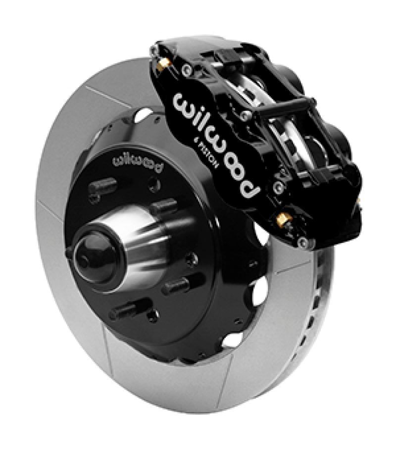 Wilwood Superlite 6R Front Brake Kit for 63-87 Chevy C10 Prospindle 13.06 in Diameter Black Calipers 140-15941 140-15941 User 1