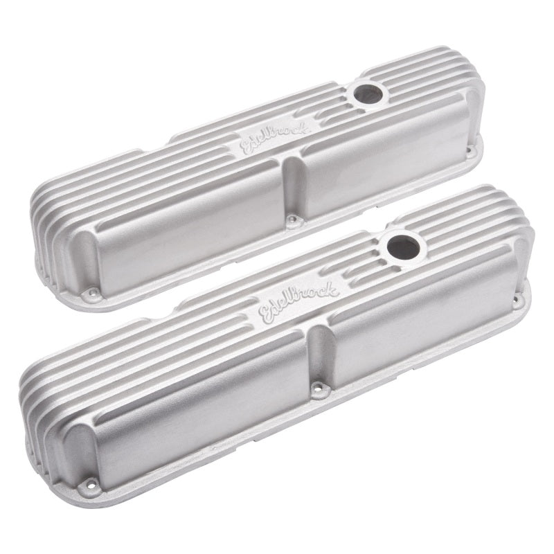 Edelbrock Classic Series, Valve Cover, Chrysler, LA 318-340-360 CID V8, Satin 41769 Photo - Unmounted