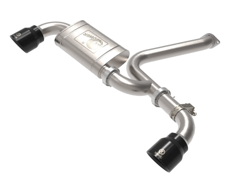 aFe 22-23 Hyundai Kona N L4 2.0L (t) Takeda 3in SS Axle-Back Exhaust System w/ Black Tips 49-37032-B 49-37032-B Photo - Primary