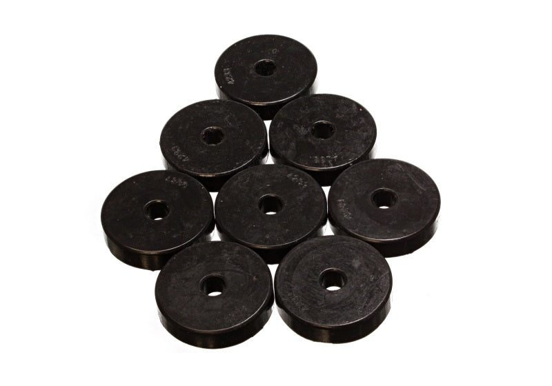 Energy Suspension Poly Pads - Round QTY 8, 2-9/32" OD X 7/16" ID X 1/2"H 9.9528G Photo - Primary