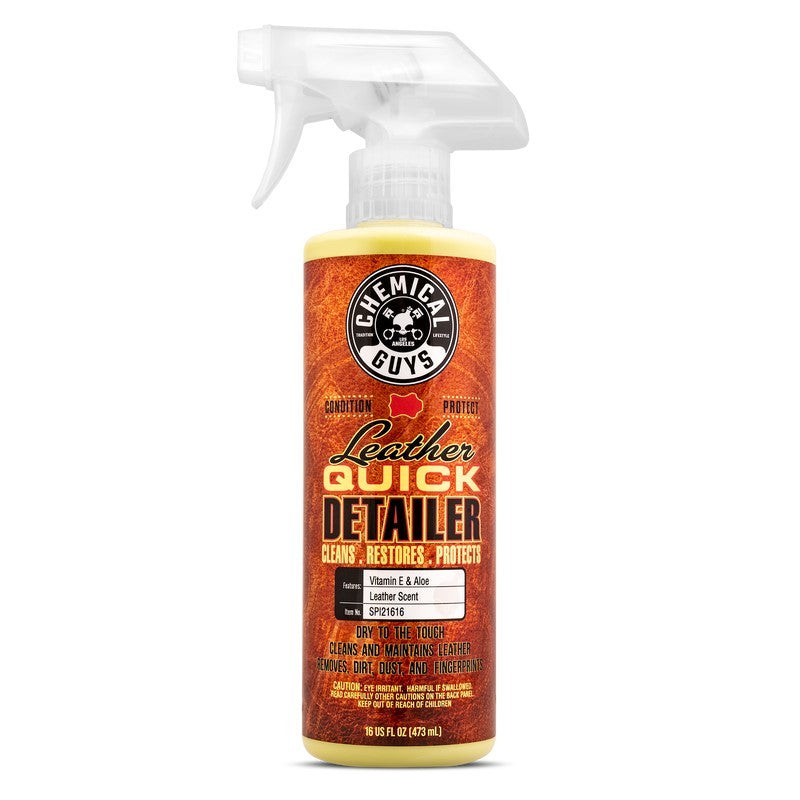 Chemical Guys Leather Quick Detailer Care Spray - Matte Finish - 16oz (P6) SPI21616 SPI21616 User 1