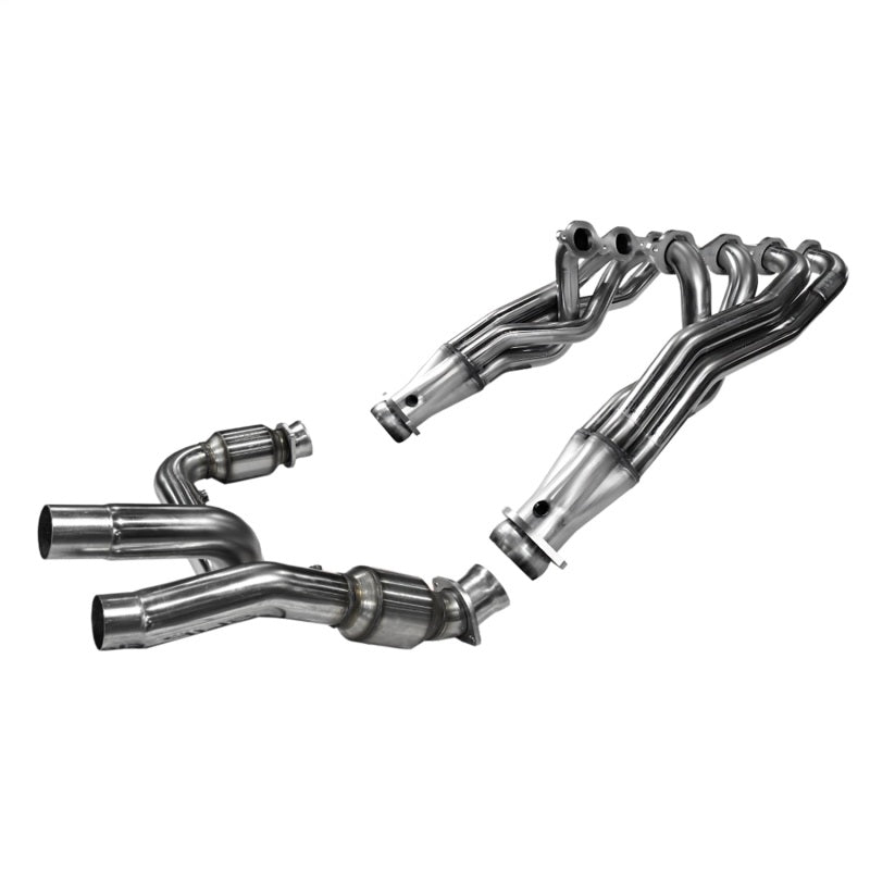 Kooks Headers Kooks 23+ Cadillac Escalade V 1-7/8in Long Tube Header & H.O. GREEN Catted Conn. Kit 2864H440 2864H440 Photo - Unmounted