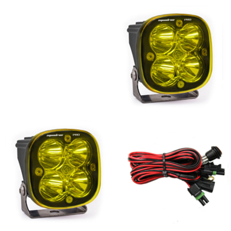 Baja Designs Squadron Pro Black LED Auxiliary Light Pod Pair - Universal 497811 Photo - Primary