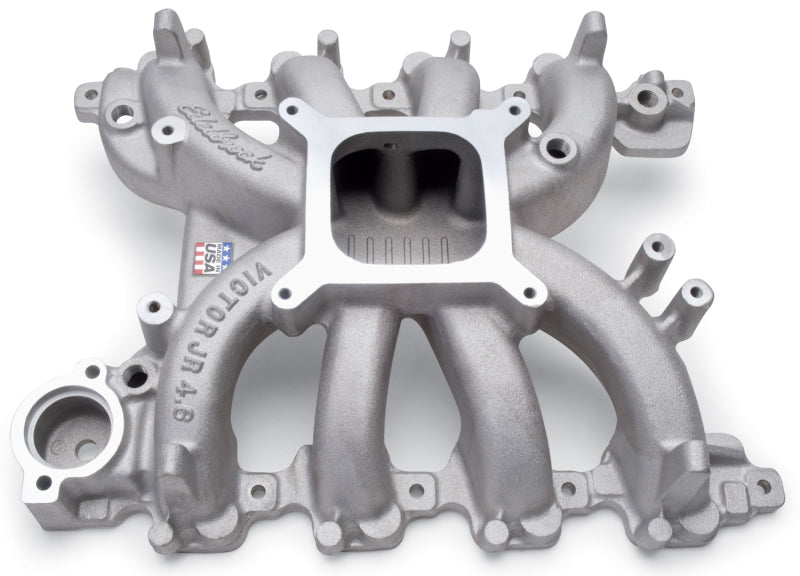 Edelbrock Victor Jr Ford 4.6L Engines; SOHC Modular Carburetor Intake Manifold 2838 Photo - Primary