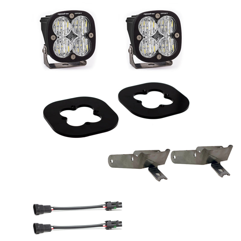 Baja Designs Ford Squadron Sport Fog Pocket Light Kit - Ford 2011-16 F-250/350 Super Duty 447630 Photo - Primary