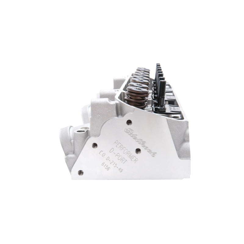 Edelbrock Cylinder Heads Pontiac, Performer D-port, 87CC Chambers, for Hydraulic 61575 Photo - out of package