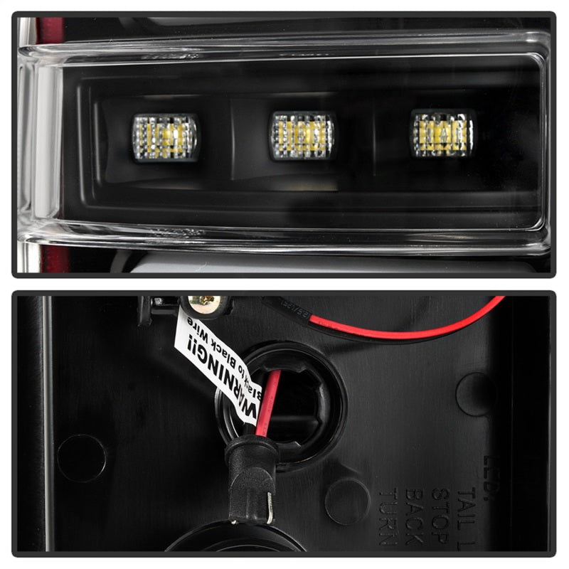 Spyder 16-17 Toyota Tacoma LED Tail Lights - Black (ALT-YD-TT16-LED-BK) 5085733 5085733 Photo - Unmounted
