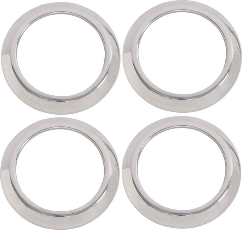 Kentrol 07-10 Jeep Wrangler JK Air Vent Bezels 4 Pieces - Polished Silver 30004 30004 Photo - Primary