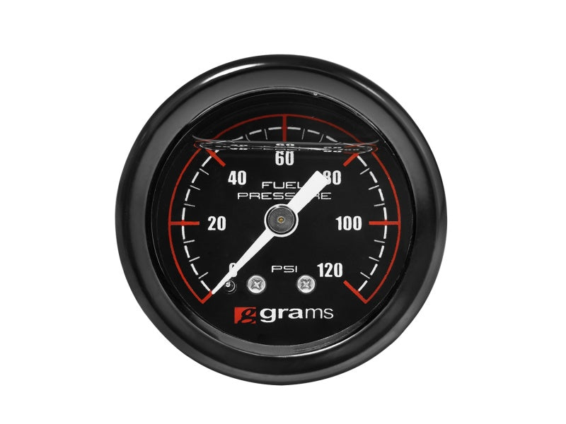 Grams Performance 0-120 PSI Fuel Pressure Gauge G2-99-1200 Photo - Unmounted
