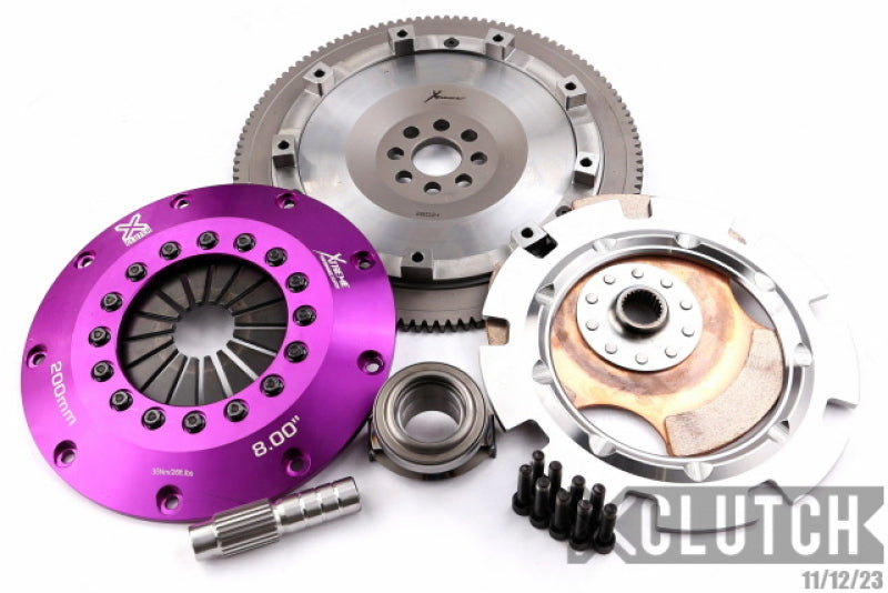 XCLUTCH 02-06 Acura RSX Base 2.0L 8in Single Solid Ceramic Clutch Kit XKHN20523-1E XKHN20523-1E Photo - Primary