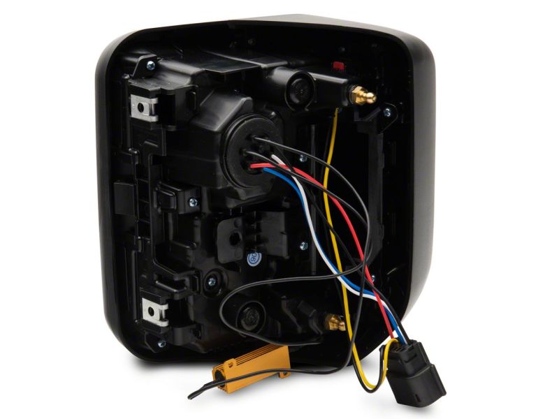 Raxiom 20-23 Jeep Gladiator JT w/ Factory Halogen LED Tail Lights- Blk Housing (Smoked Lens) JG10490 JG10490 Photo - Close Up