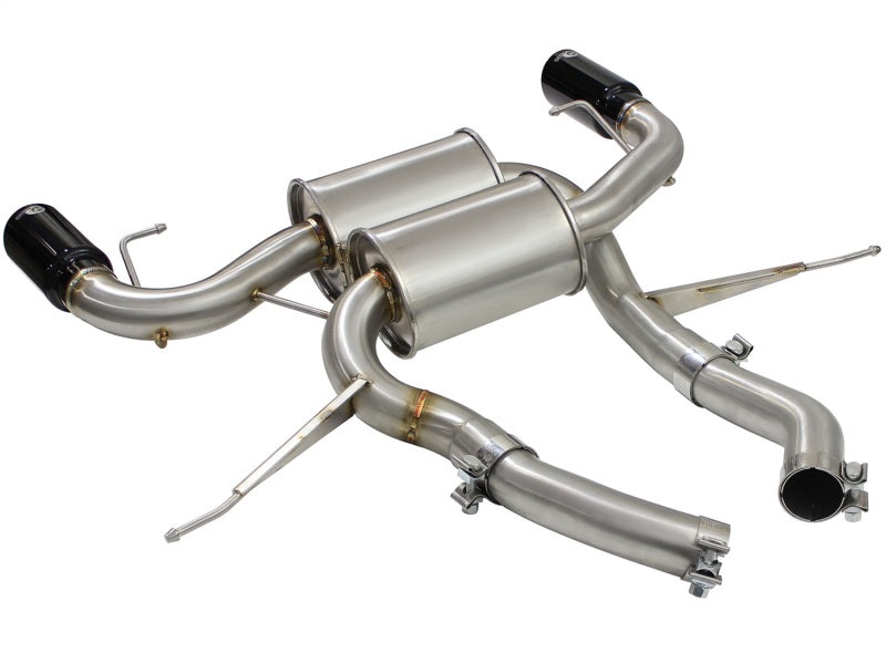 aFe MACH Force-Xp 2-1/2in 304 Stainless Steel Axle-Back Exhaust System w/B 49-36327-B Photo - Unmounted