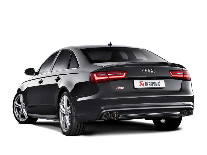 Akrapovic 13-17 Audi S6 Avant/Limousine (C7) Evolution Line Cat Back (Titanium) w/ Carbon Tips S-AU/TI/6H S-AU/TI/6H User 2