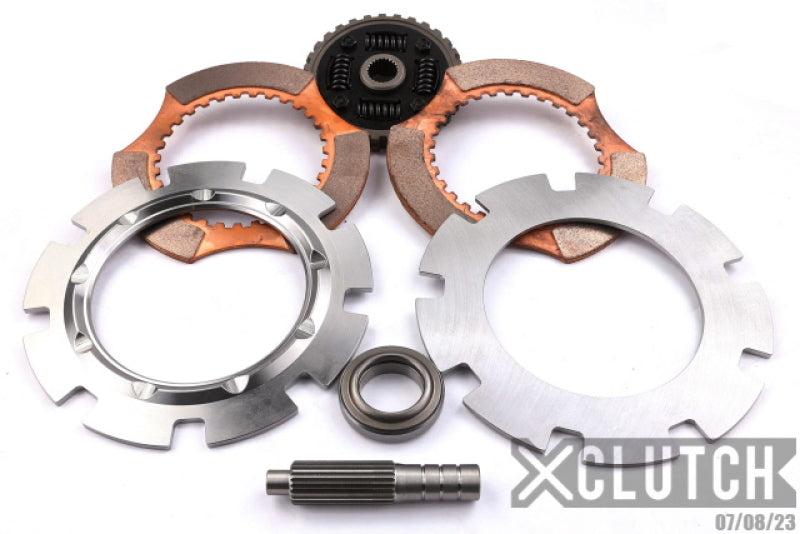 XCLUTCH Mitsubishi 8in Twin Sprung Ceramic Multi-Disc Service Pack XMS-200-MI01-2B-XC XMS-200-MI01-2B-XC Photo - Primary