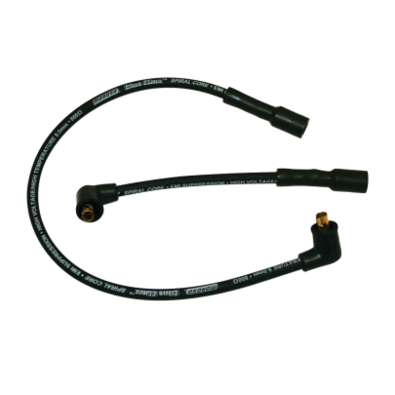 Moroso 85-96 Harley-Davidson FLT/FLHT/FLHR/FLTR/FLHS Spiral Core Wire Set - Black 27212 27212 User 1