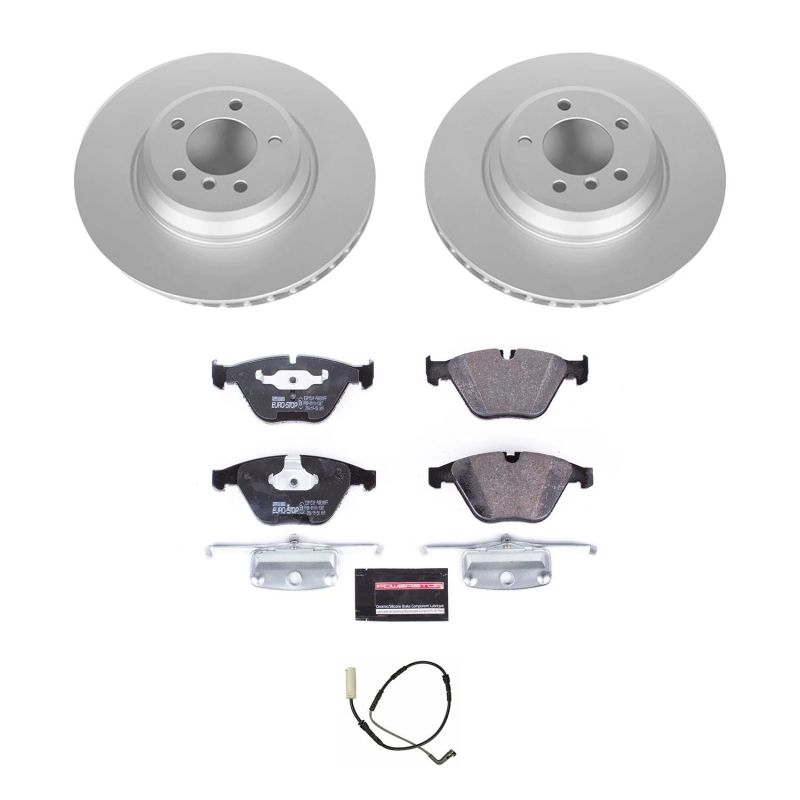 Power Stop 2009 BMW 335d Front Euro-Stop Brake Kit ESK5281A ESK5281A Photo - Primary