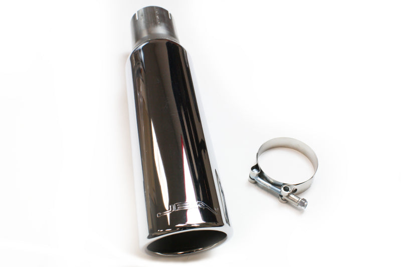 JBA 2.5in x 3.5in x 15in Polished Chrome Tip - Clamp On 12-08215 12-08215 Photo - Primary