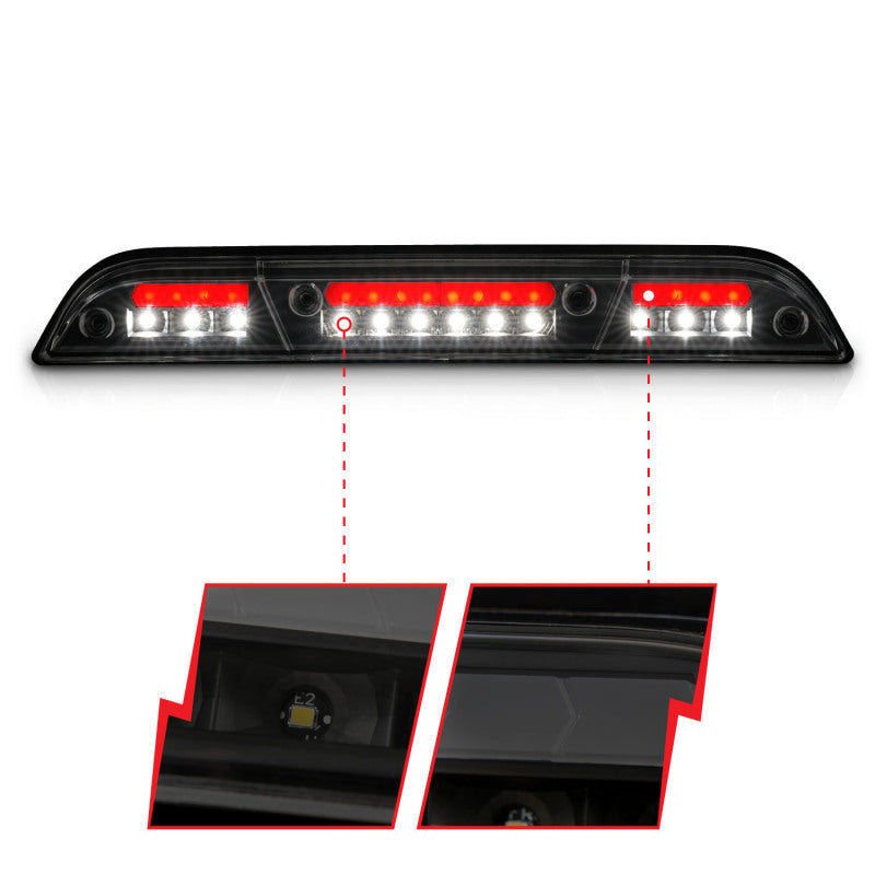 ANZO 15-20 Ford F-150 - F-450 LED Third Brake Light - Black Housing/Smoke Lens 531112 531112 User 2