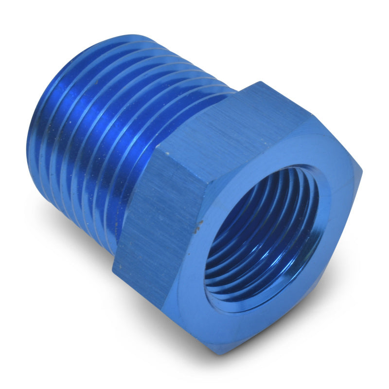 Russell 3/8 Inch Male To 1/8 Inch Female Pipe Bushing Reducer (Blue Finish) 661570 Photo - out of package